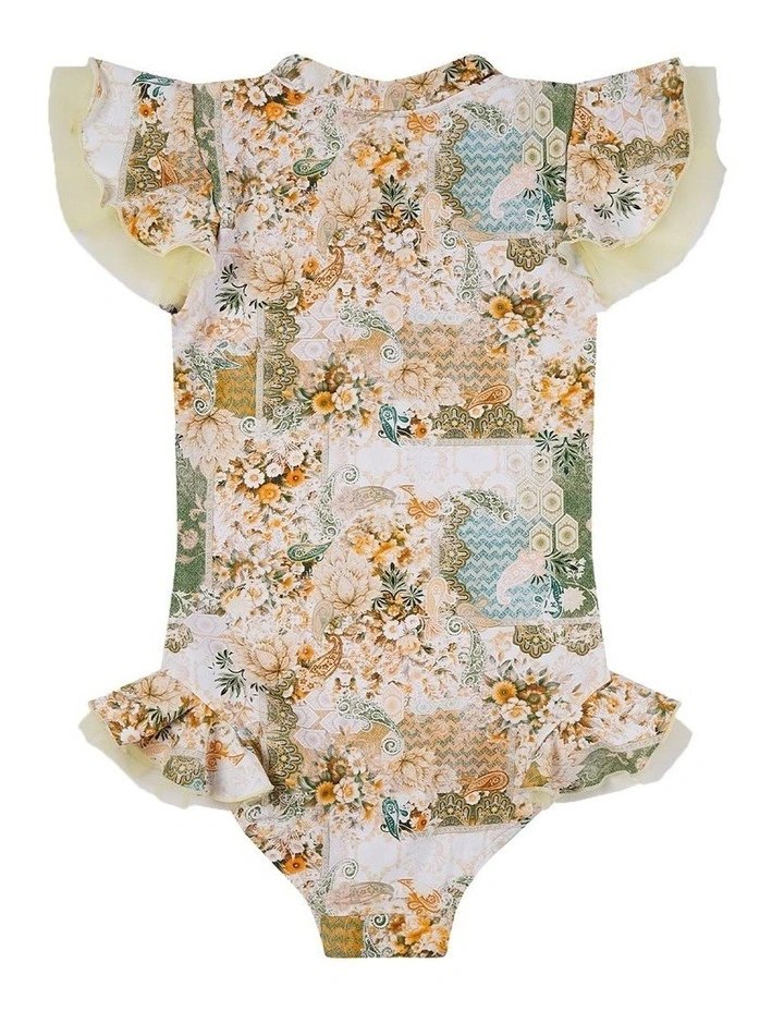 Mosaic Short Sleeve One Piece image 2