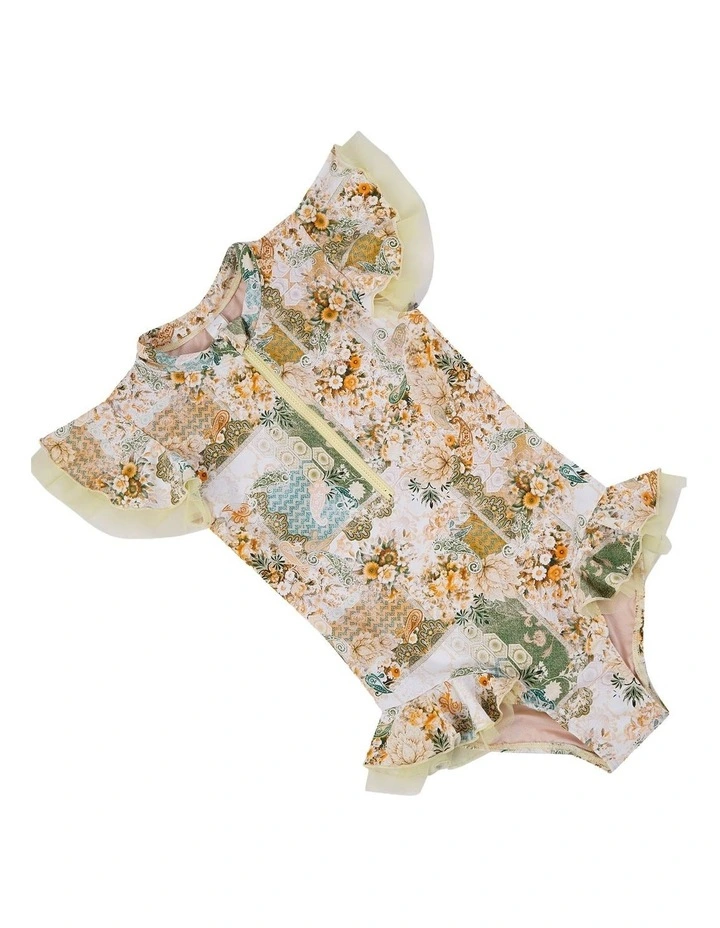 Mosaic Short Sleeve One Piece image 3