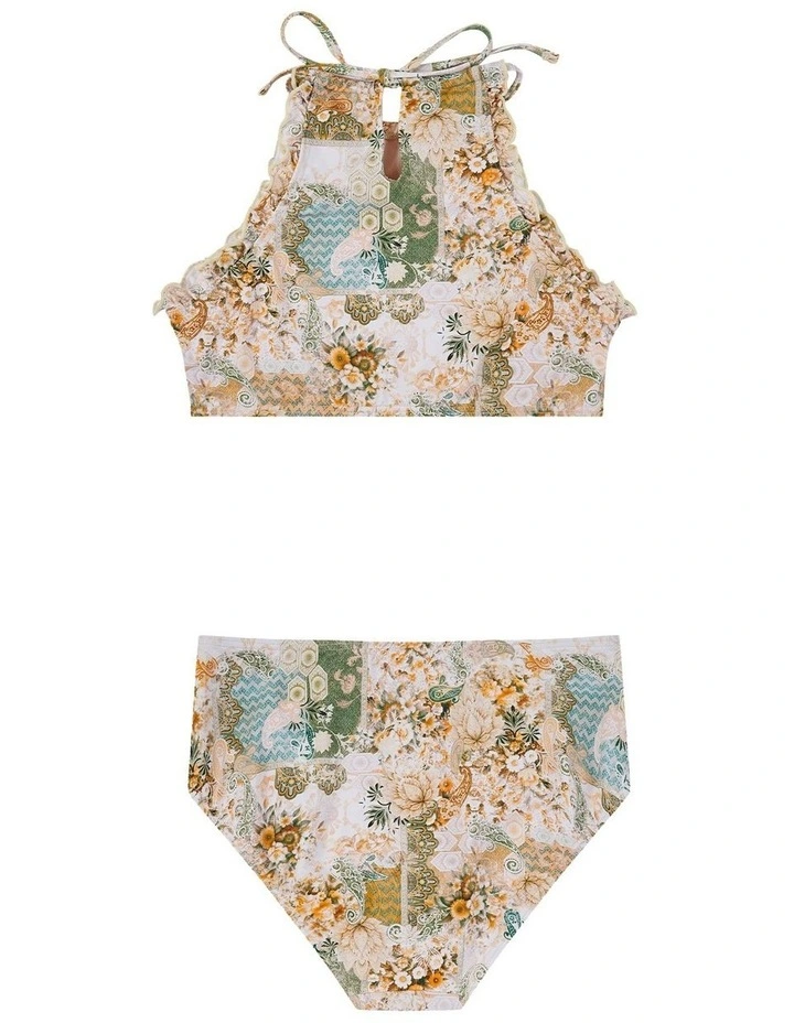 Mosaic Halter Neck Bikini Set image 2