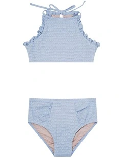 Stepping Stones Halter Neck Bikini Set