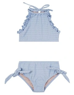 Stepping Stones Halter Neck Bikini Set
