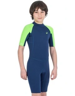 Decathlon - Kids' Surfing Shorty Suit 1.5 mm - YULEX100 12-13 Years