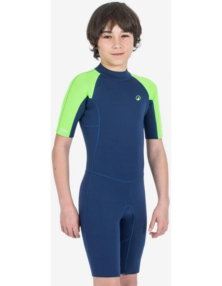 Decathlon - Kids' Surfing Shorty Suit 1.5 mm - YULEX100 12-13 Years image 5