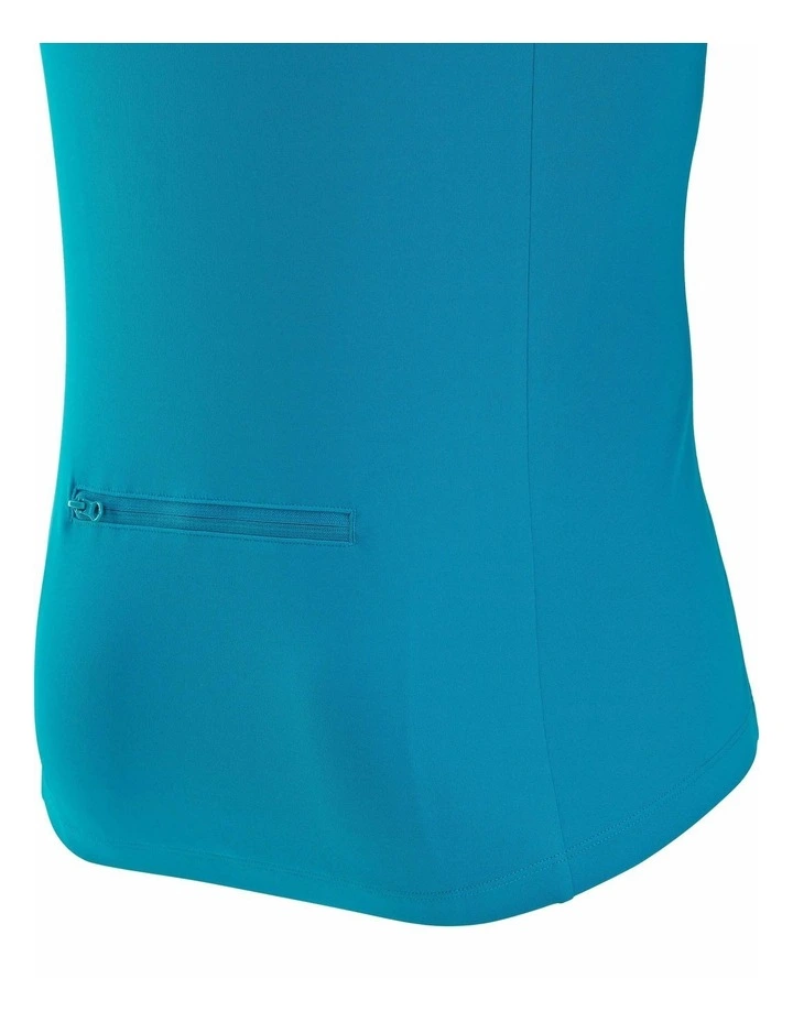 Anti-UV Long-Sleeved Cycling Jersey Essential in Blue image 4