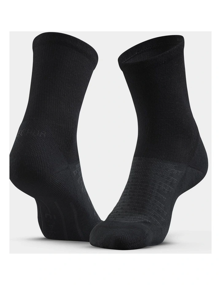 Hike 100 High Socks 2-Pack in Black image 2