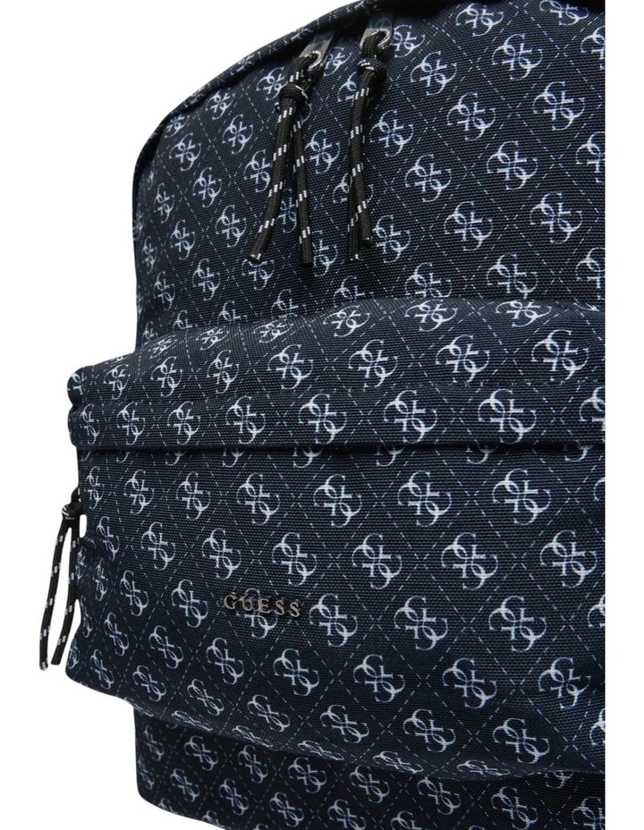 4G Logo Backpack in Blue image 3