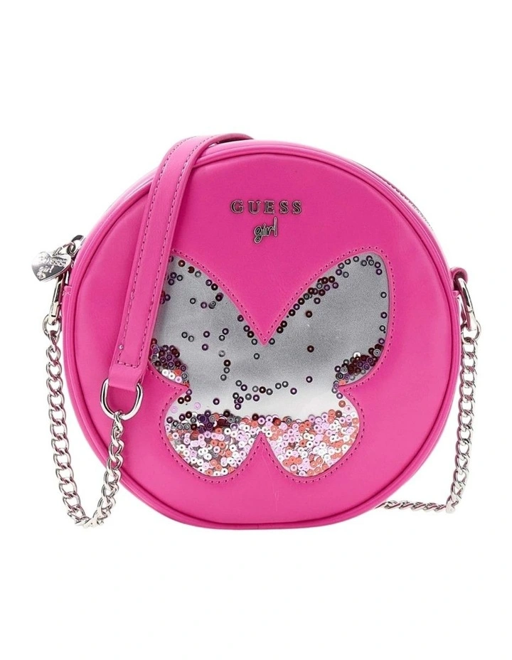 Butterfly Circle Bag in Pink image 2
