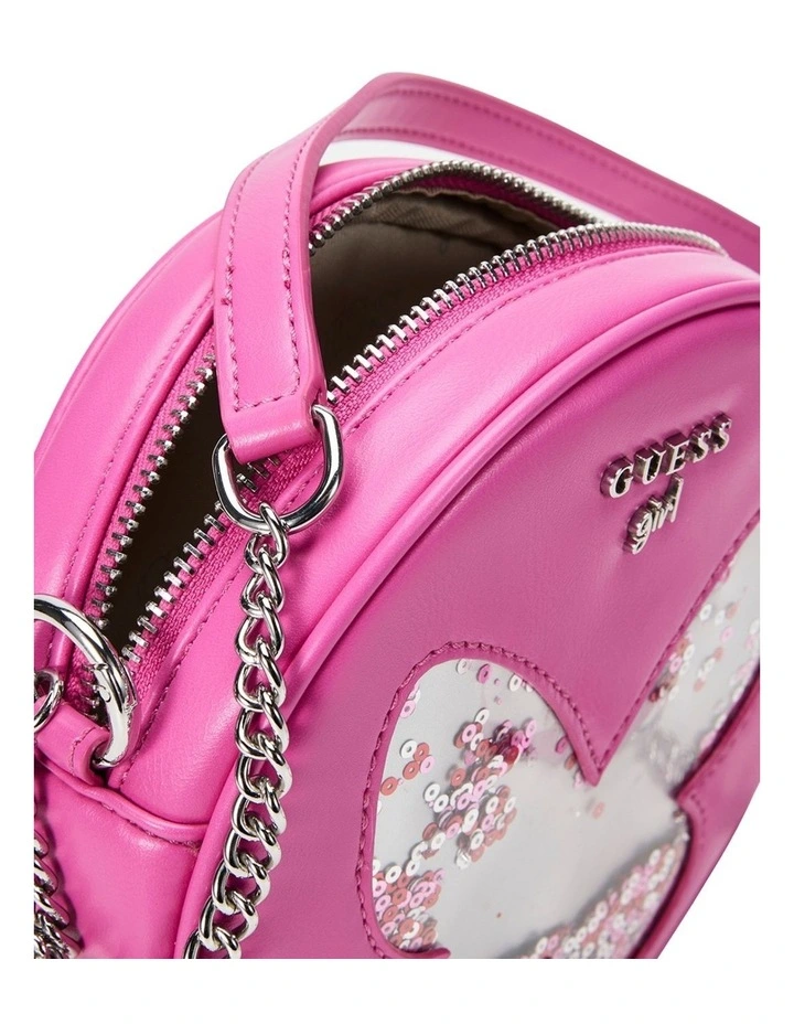 Butterfly Circle Bag in Pink image 4