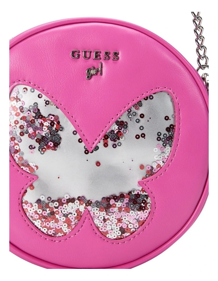 Butterfly Circle Bag in Pink image 5