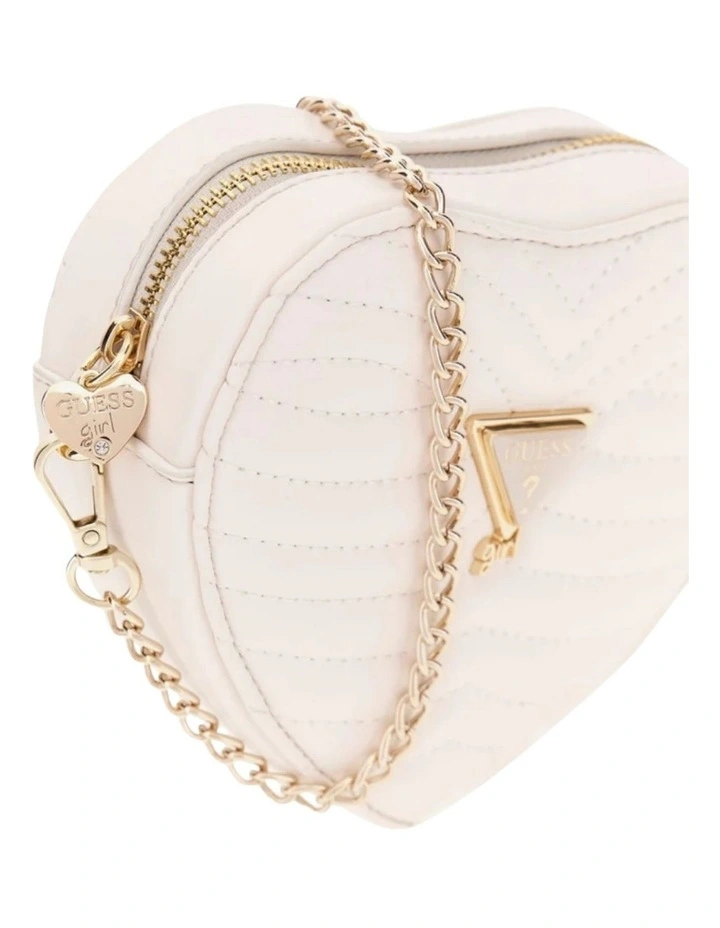 Heart Bag in White image 4