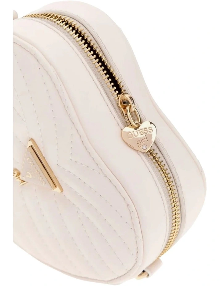 Heart Bag in White image 5