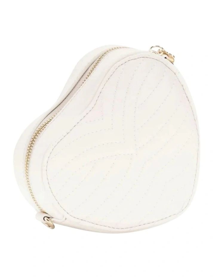 Heart Bag in White image 6