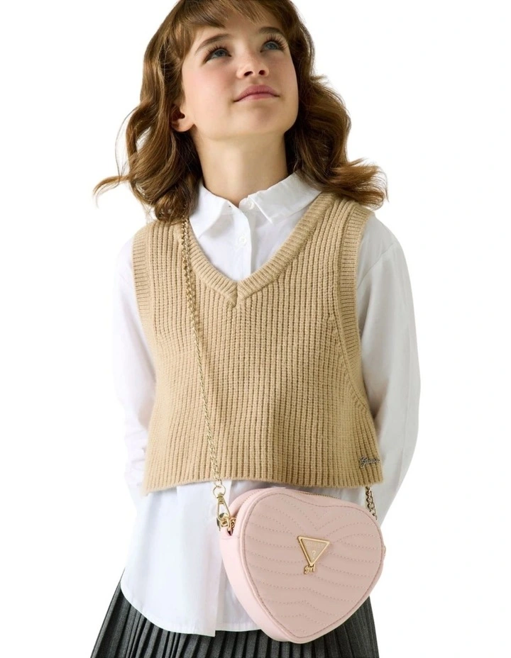 Heart Bag in Pink image 4