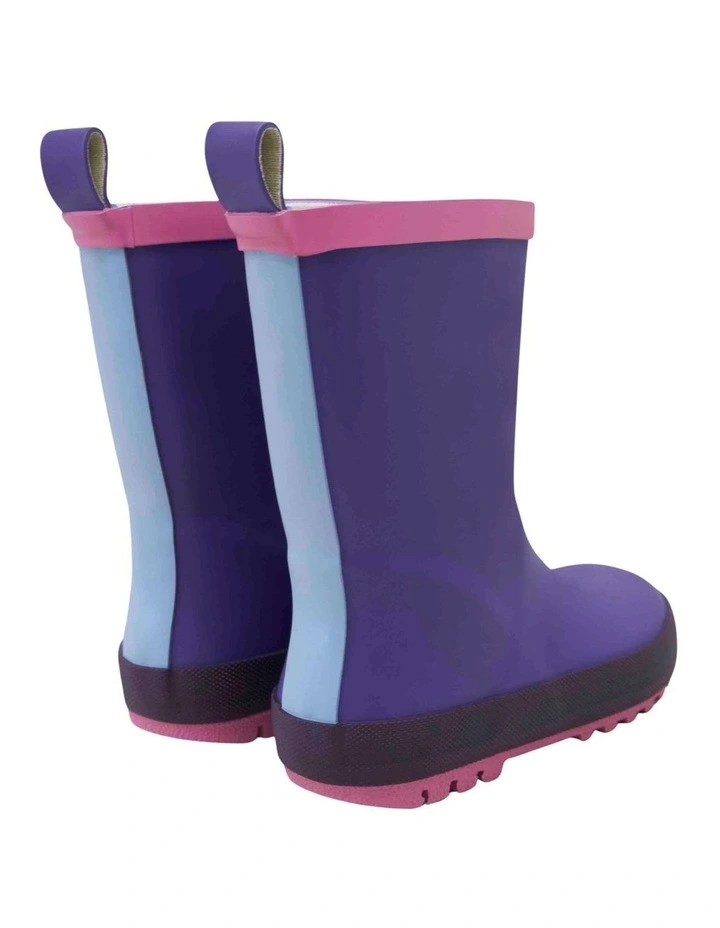 Purple Welly Boots image 2