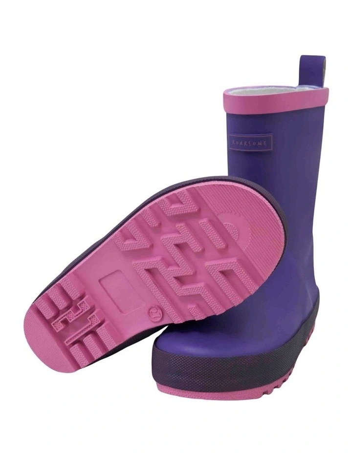 Purple Welly Boots image 3