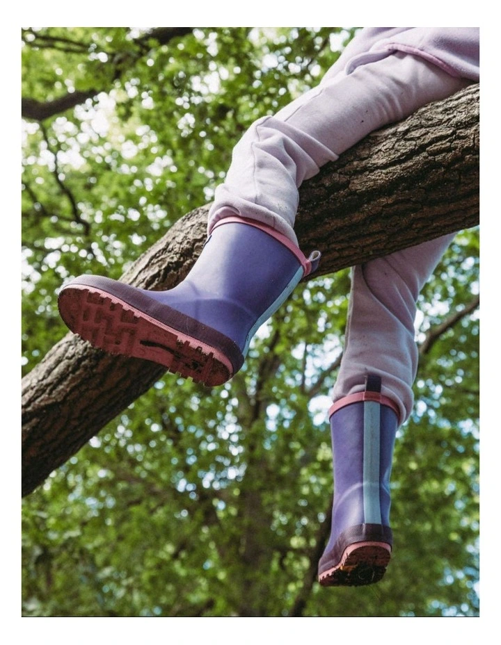 Purple Welly Boots image 6
