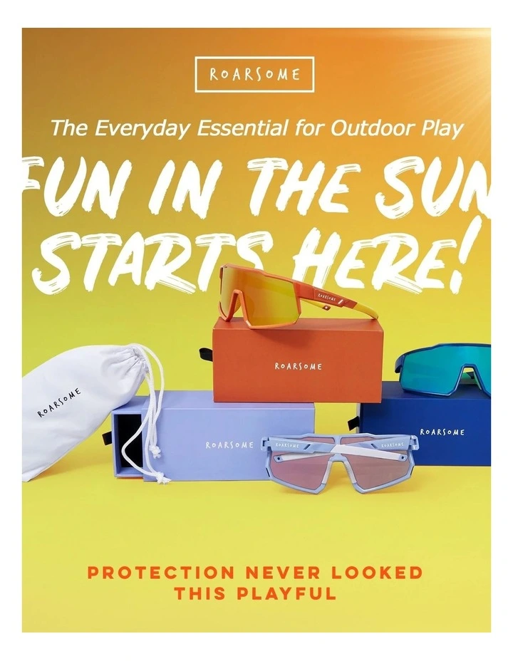 Kids Sunglasses in Yellow/Orange image 7