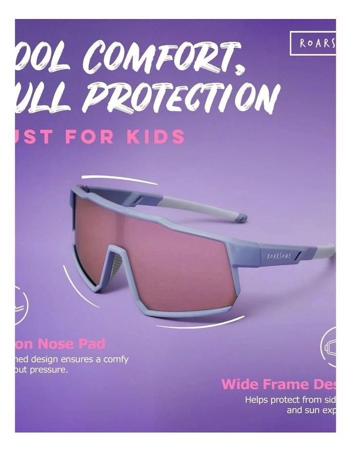 Lilac/white - Sunglasses image 2