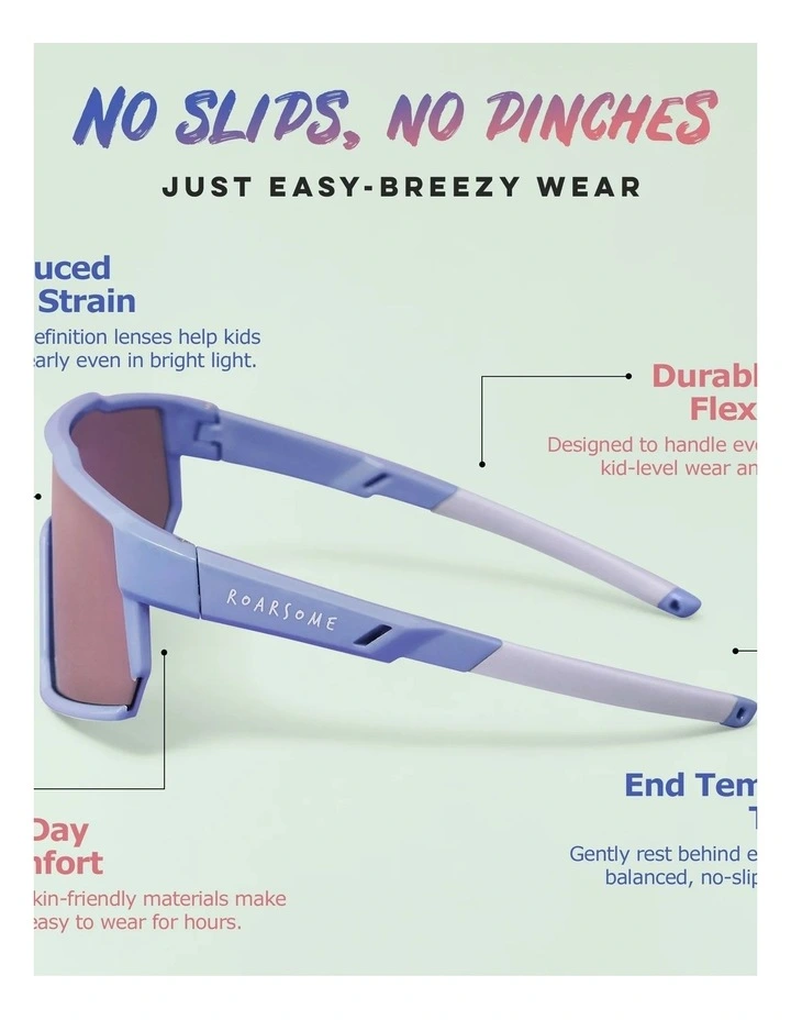Lilac/white - Sunglasses image 3