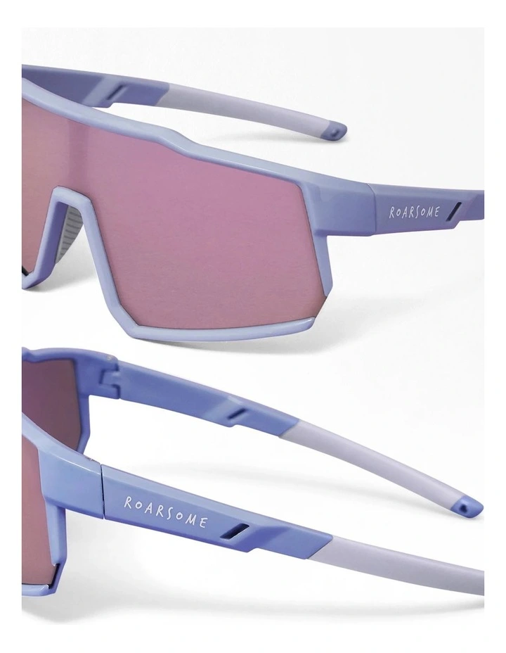 Lilac/white - Sunglasses image 4