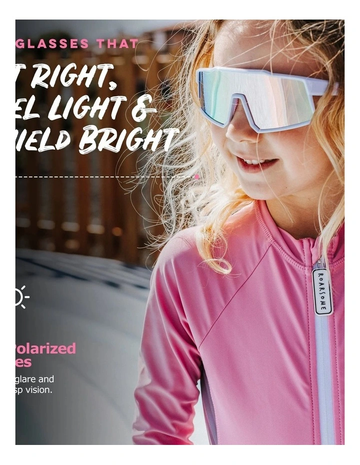Lilac/white - Sunglasses image 5