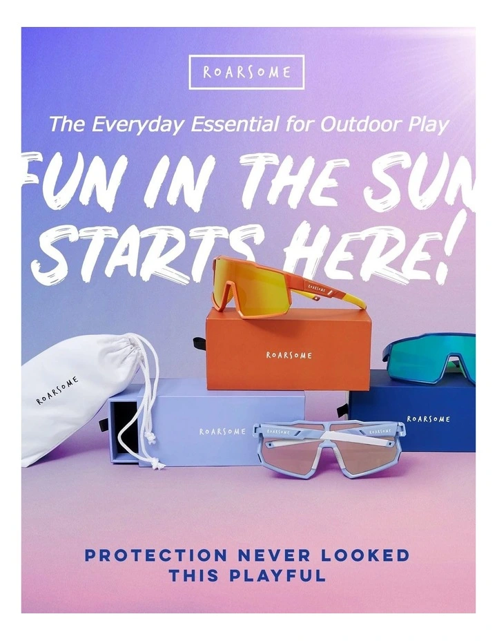 Lilac/white - Sunglasses image 7