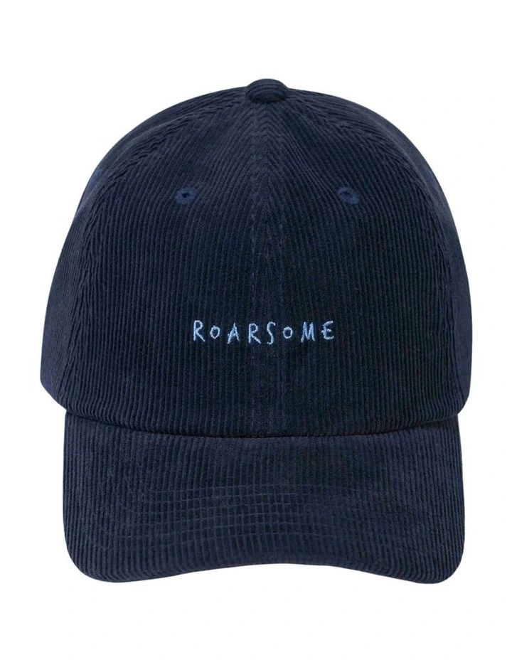 Corduroy Cap - Navy image 1