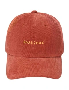 Corduroy Cap in Rust