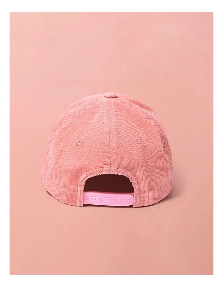Corduroy Cap - Pink image 3