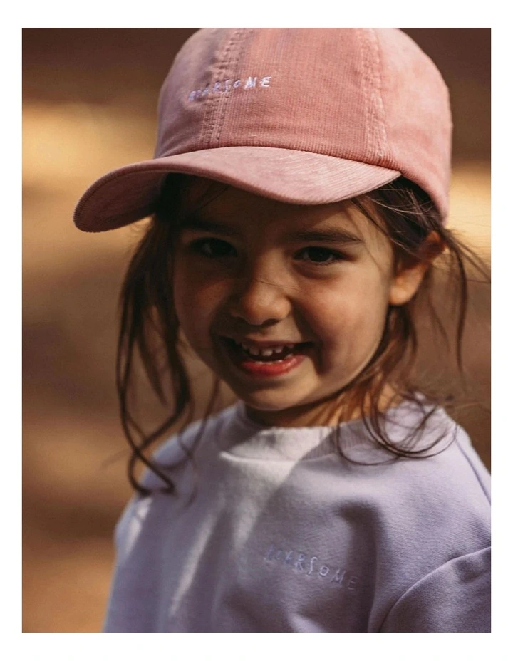 Corduroy Cap - Pink image 5