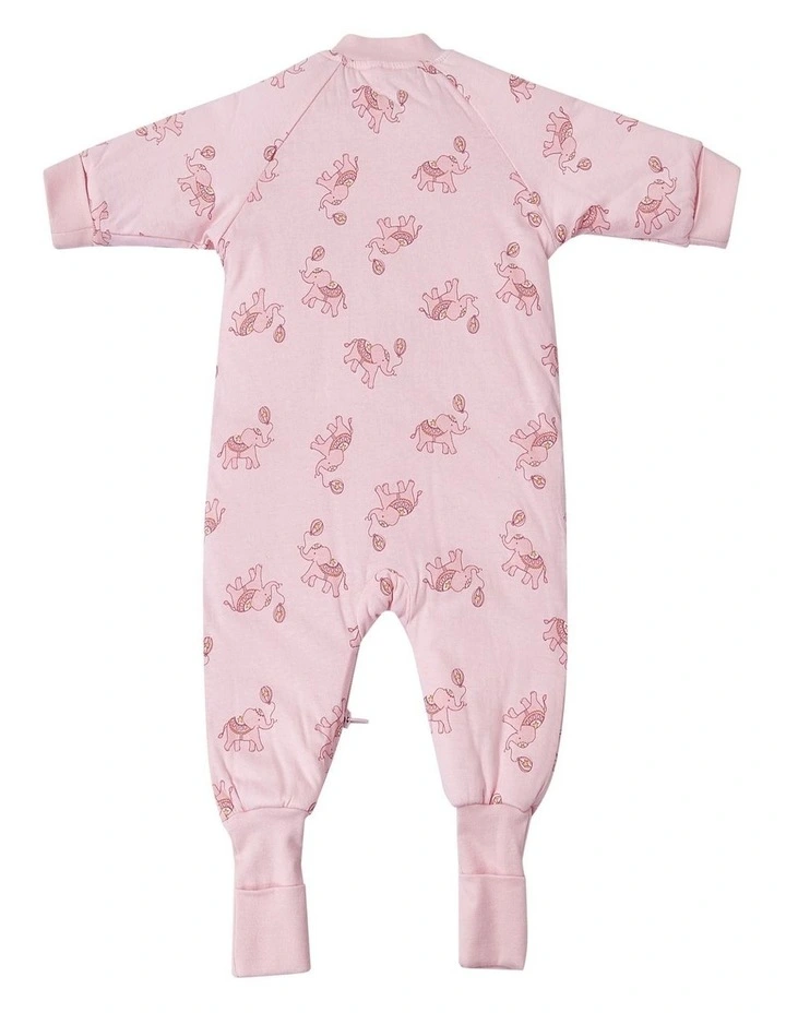 Snugtime Padded Blanket Sleeper, Elephant image 2
