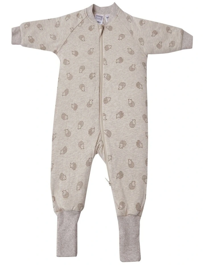 Snugtime Padded Blanket Sleeper, Hedgehog image 1