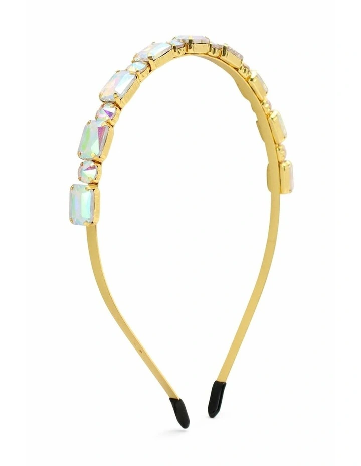 Sophia Kids Headband in Iridescent Sliver image 1