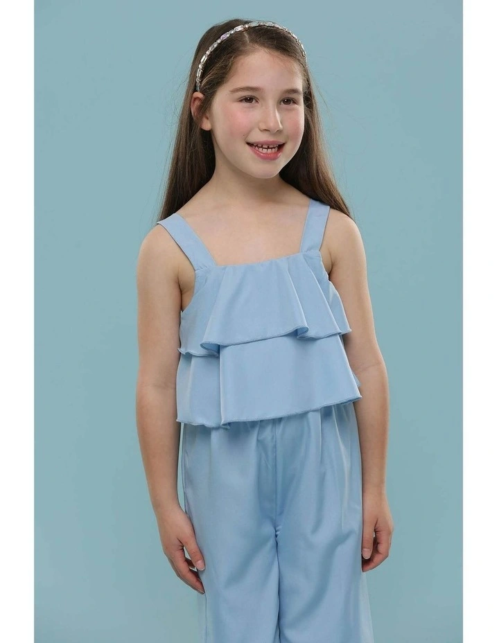Sophia Kids Headband in Iridescent Sliver image 5