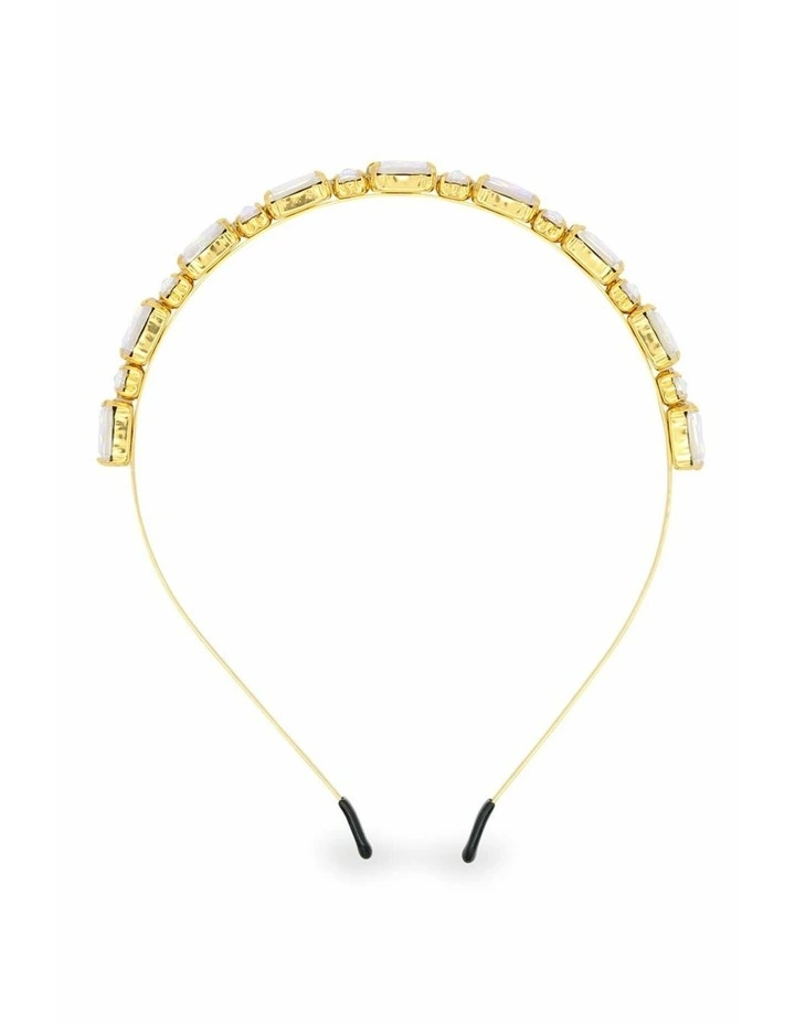 Sophia Kids Headband in Iridescent Sliver image 6