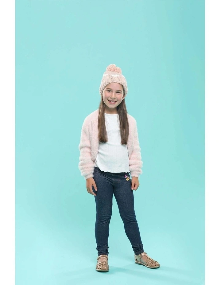 Gabrielle Kids Beanie in Pink image 3