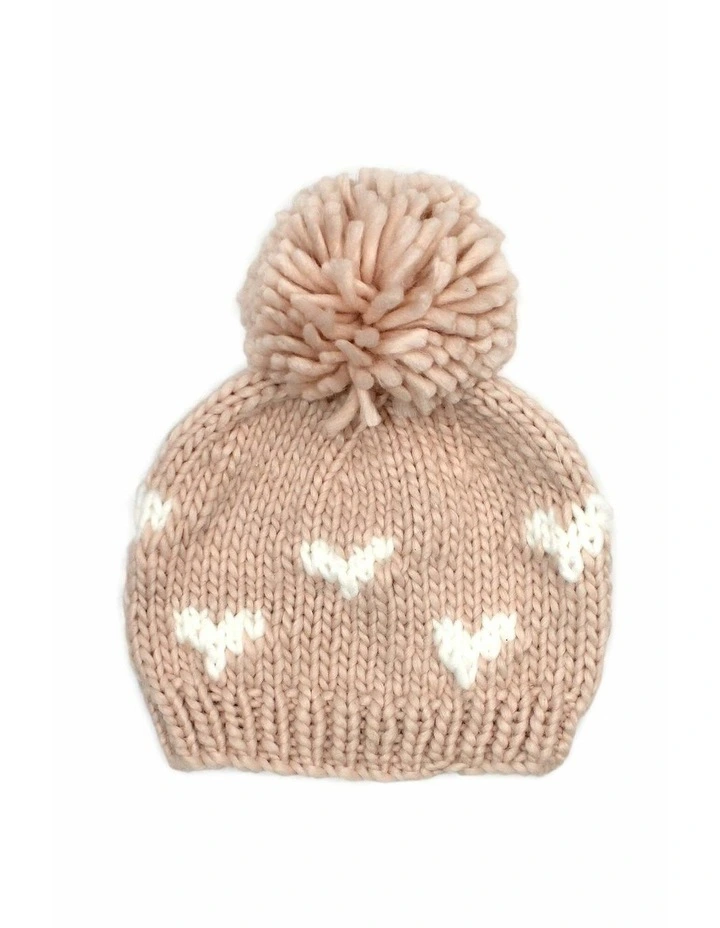 Gabrielle Kids Beanie in Pink image 4