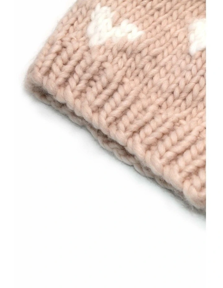 Gabrielle Kids Beanie in Pink image 5