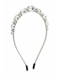 Lily Kids Headband in Silver Crystal