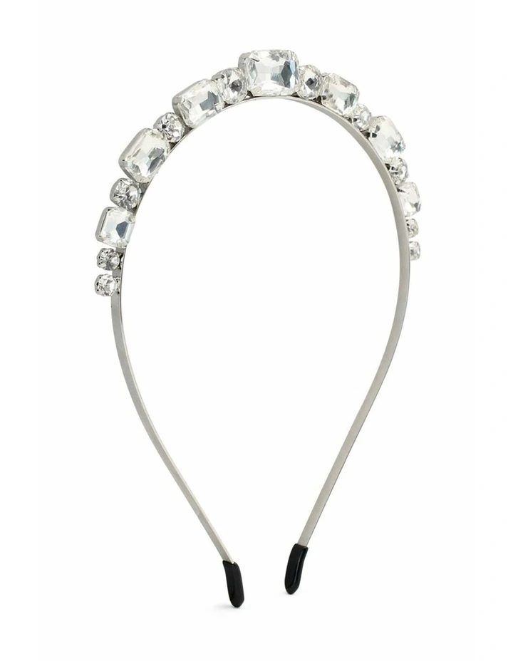 Lily Kids Headband in Silver Crystal image 1