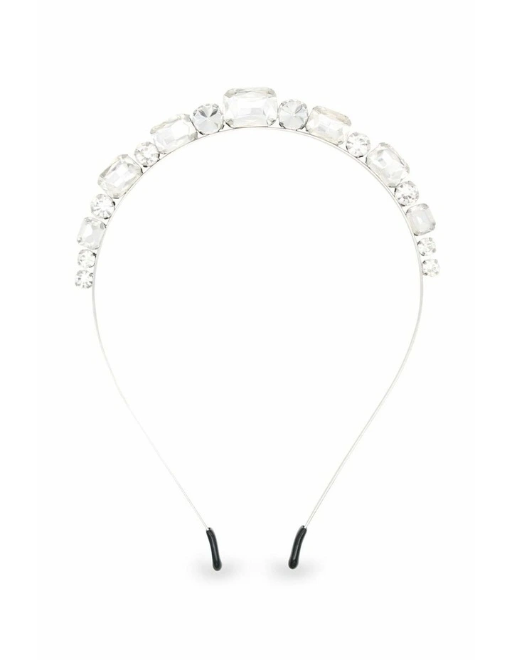 Lily Kids Headband in Silver Crystal image 5