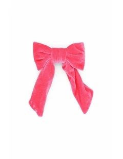 Piera Kids Hair Bow in Hot Pink