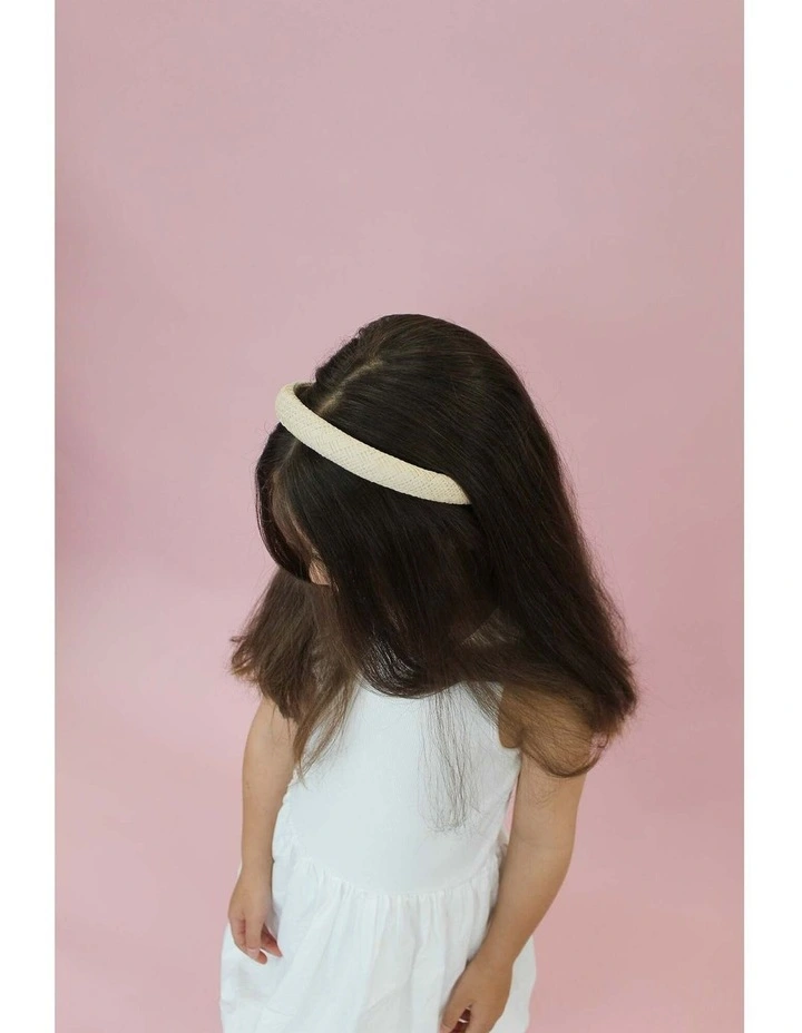 Dani Kids Headband in Natural image 4