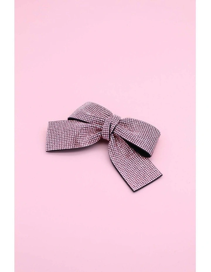 Archer Kids Hair Bow in Pink image 3
