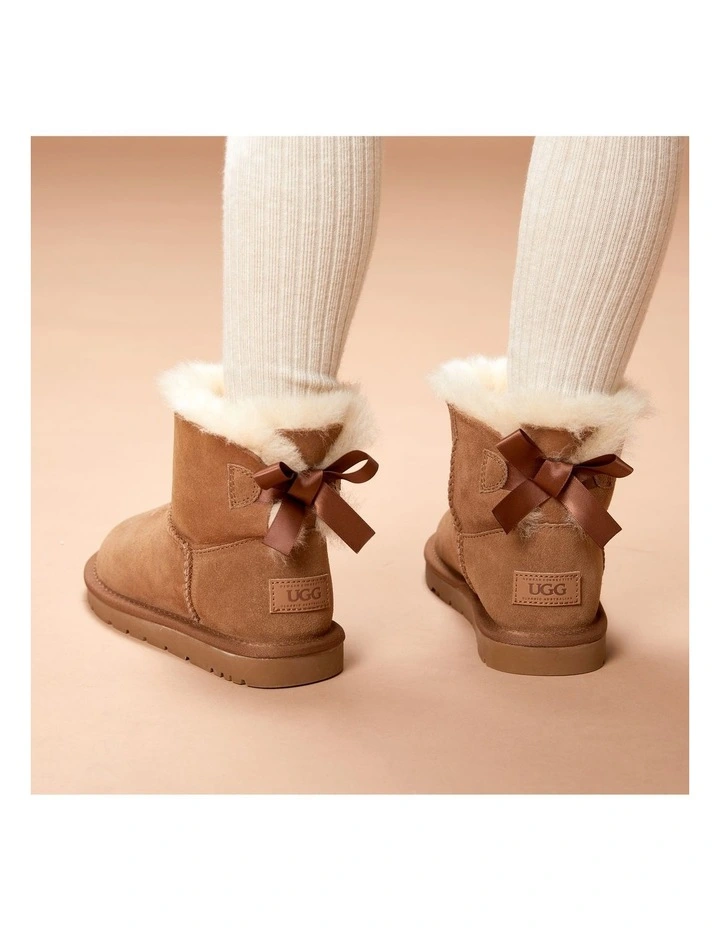 OZWEAR UGG Kids Bailey Bow Boots, Water-Resistant image 5
