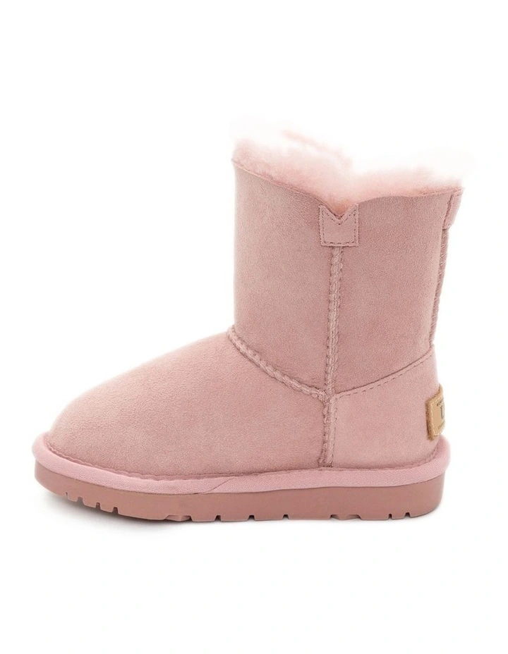 OZWear UGG Kids Water-Resistant Double-Faced Sheepskin Button Boots image 6