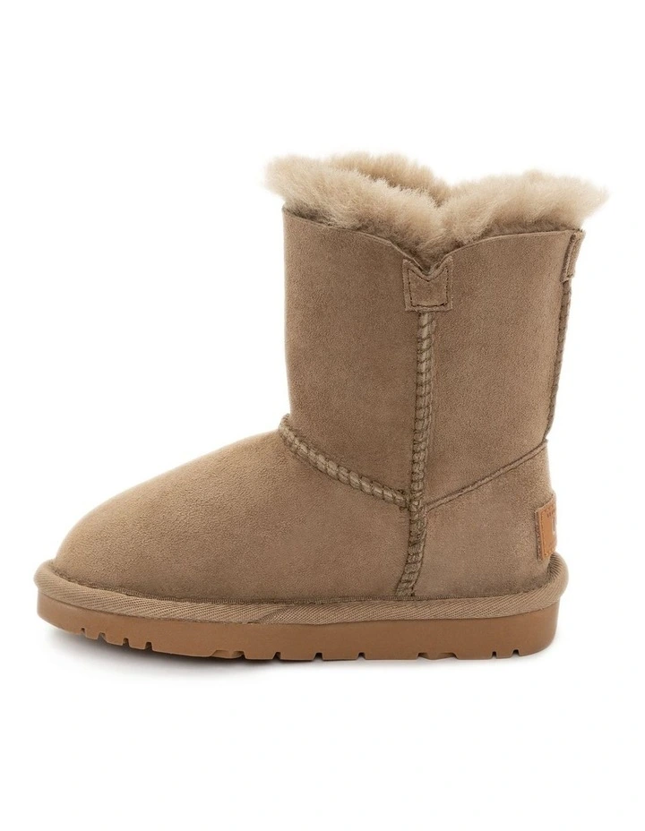 OZWear UGG Kids Water-Resistant Double-Faced Sheepskin Button Boots image 6