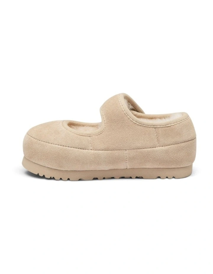 UGG Logo Kids Mary Jane in Beige image 5