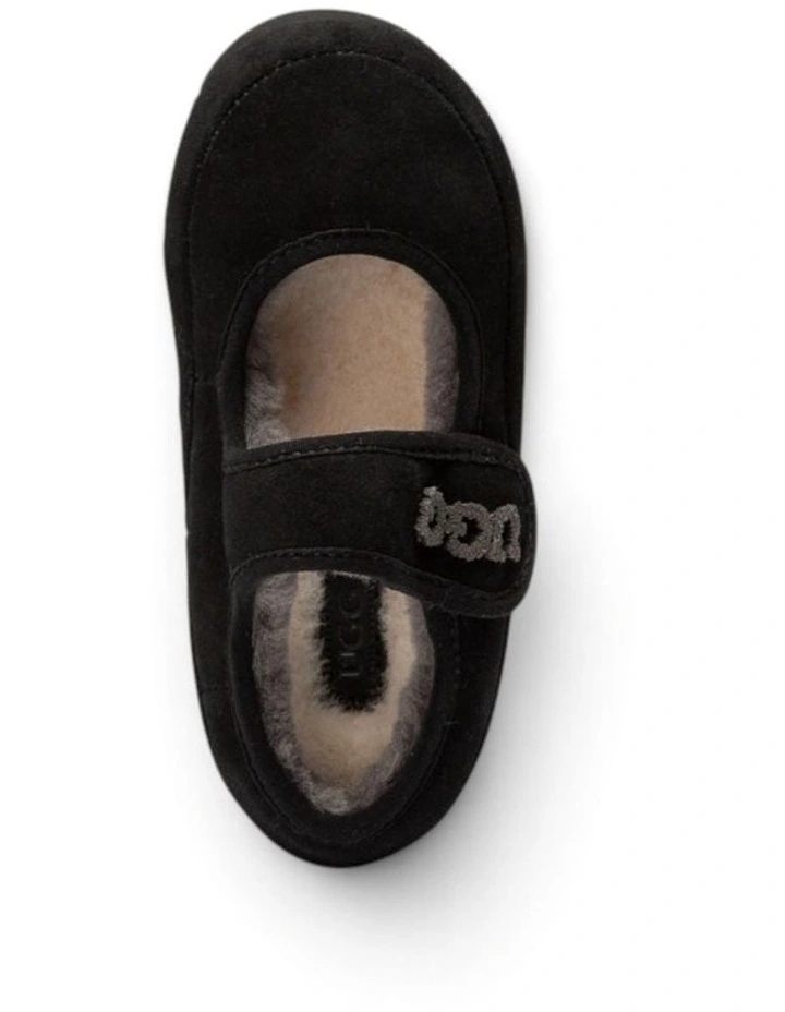 UGG Logo Kids Mary Jane in Black image 6