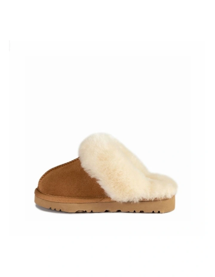 Kids Scuffette Slipper - Chestnut image 3